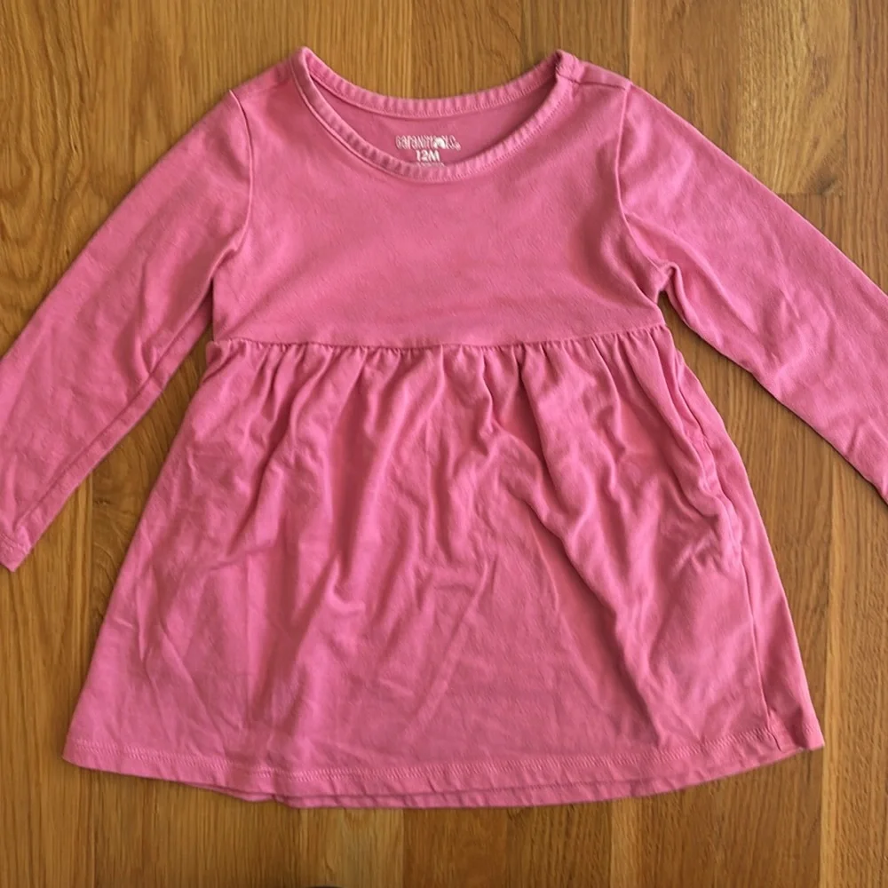 12M Garanimals Long Sleeve Casual Dresses